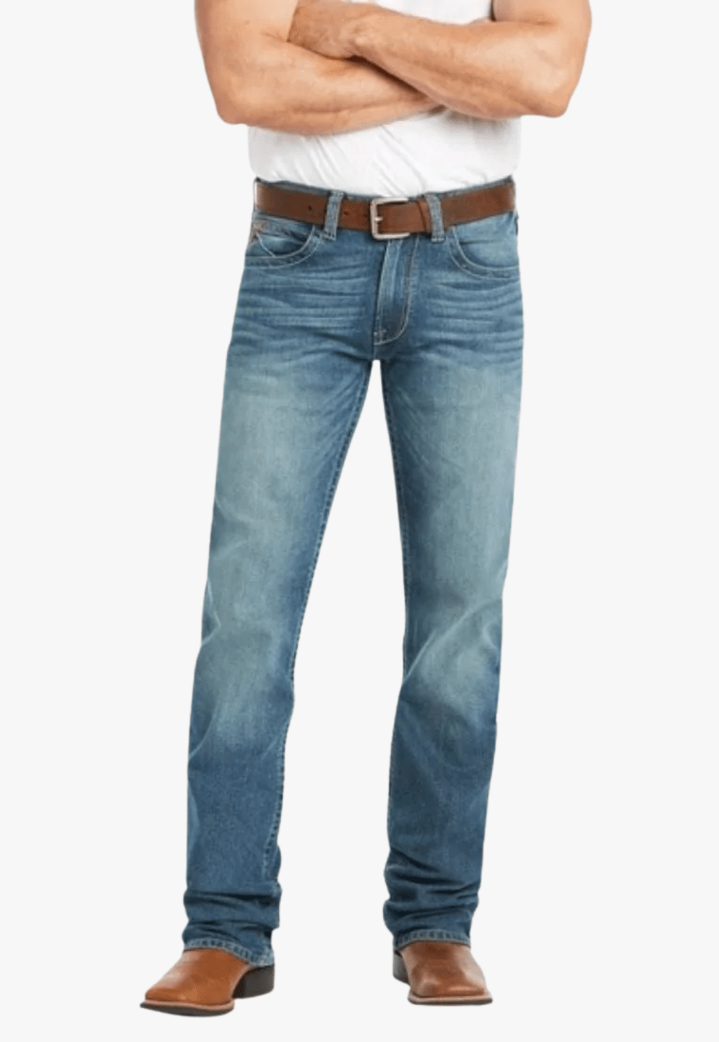 Ariat CLOTHING-Mens Jeans Ariat Mens M5 Robertson Straight Jean