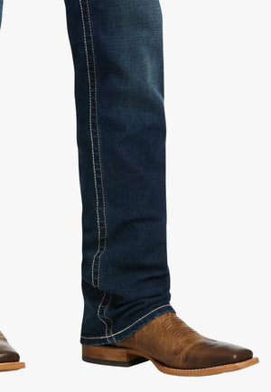 Ariat CLOTHING-Mens Jeans Ariat Mens M5 Stretch Remming Stackable Straight Leg Jeans