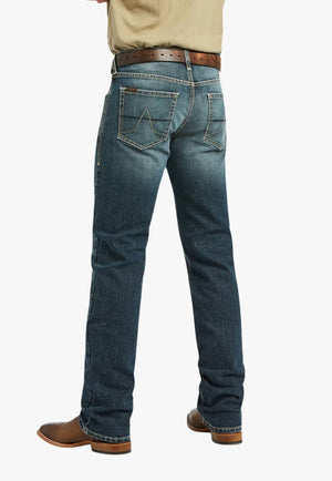 Ariat CLOTHING-Mens Jeans Ariat Mens M5 Stretch Seneca Stackable Straight Leg Jeans