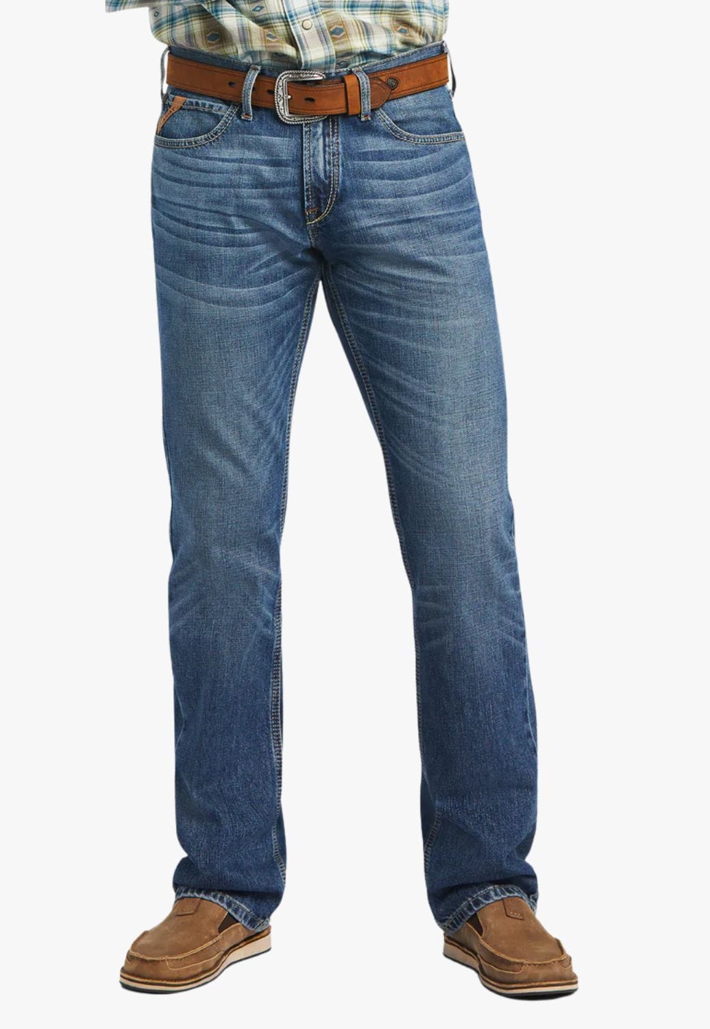 Ariat CLOTHING-Mens Jeans Ariat Mens M7 Merrick Slim Fit Straigh Leg Jean