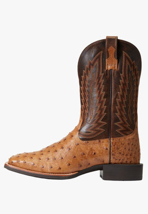 Ariat FOOTWEAR - Mens Western Boots Ariat Mens Quantum Primo Full Quill Ostrich Boots