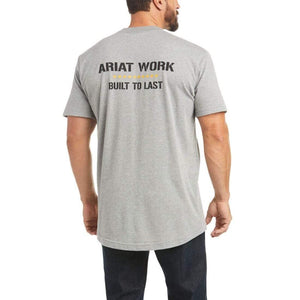 Ariat CLOTHING-MensT-Shirts Ariat Mens Rebar Built to Last T-Shirt