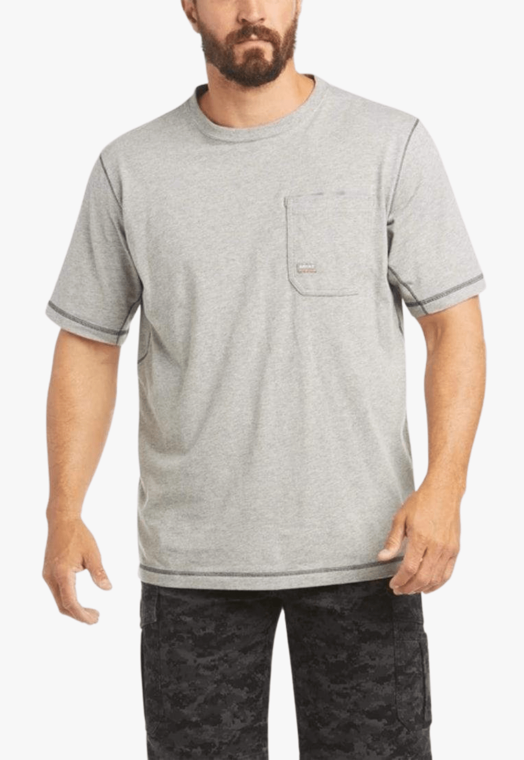 Ariat CLOTHING-MensT-Shirts Ariat Mens Rebar Workman T-Shirt