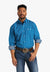 Ariat CLOTHING-Mens Long Sleeve Shirts Ariat Mens Relentless Warrior Stretch Long Sleeve Shirt