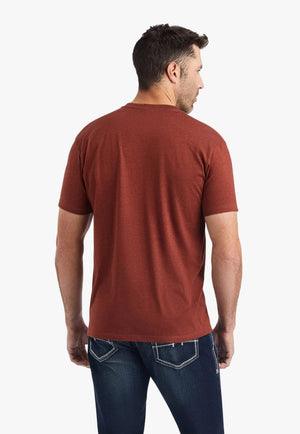 Ariat CLOTHING-MensT-Shirts Ariat Mens Rope Oval T-Shirt