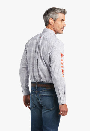 Ariat CLOTHING-Mens Long Sleeve Shirts Ariat Mens Team Shad Classic Long Sleeve Shirt