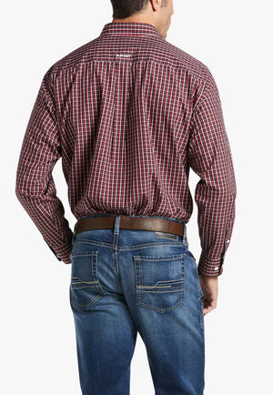 Ariat CLOTHING-Mens Long Sleeve Shirts Ariat Mens Wrinkle Free Arlo Classic Long Sleeve Shirt
