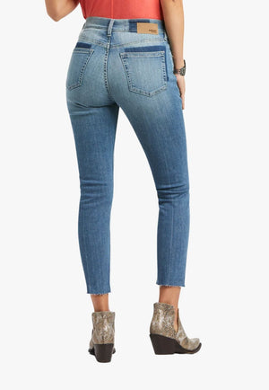 Ariat CLOTHING-Womens Jeans Ariat Womens Boyfriend High Rise Jean