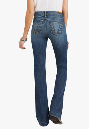 Ariat CLOTHING-Womens Jeans Ariat Womens Daphne Slim High Rise Trouser Jean