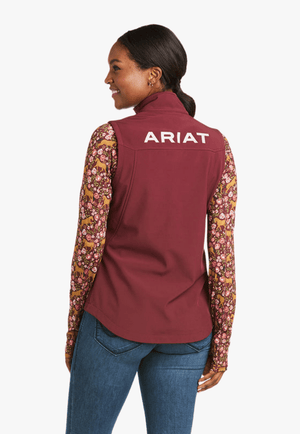 Ariat CLOTHING-Womens Vests Ariat Womens New Team Softshell Vest