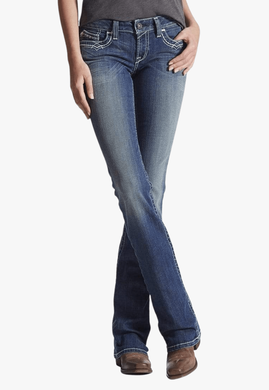 Ariat CLOTHING-Womens Jeans Ariat Womens R.E.A.L Entwined Jean