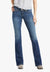Ariat CLOTHING-Womens Jeans Ariat Womens REAL Mid Rise Arrow Fit Boot Cut Jean