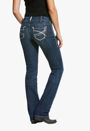 Ariat CLOTHING-Womens Jeans Ariat Womens REAL Mid Rise Ivy Jean