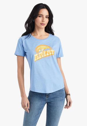 Ariat CLOTHING-WomensT-Shirts Ariat Womens Sunset Arc T-Shirt