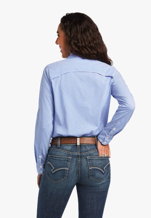 Ariat CLOTHING-Womens Long Sleeve Shirts Ariat Womens Venttek Stretch Long Sleeve Shirt