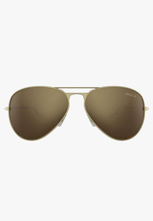BEX ACCESSORIES-Sunglasses Gold Bex Wesley Sunglasses
