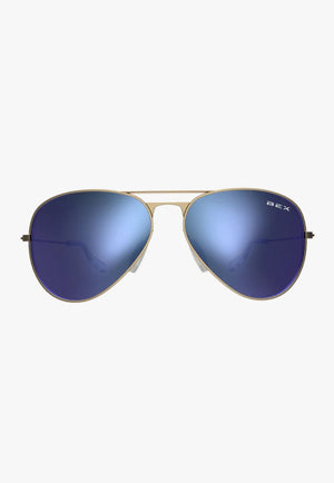 BEX ACCESSORIES-Sunglasses Gold/Sky Bex Wesley Sunglasses