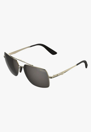 BEX ACCESSORIES-Sunglasses Matte Gold/Brown/Silver BEX Wing Sunglasses