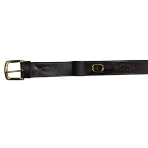 Boss Cocky CLOTHING-Mens Belts & Braces Boss Cocky Cattleman Belt with 35MM B-Pouch - Brown