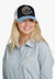 Cinch HATS - Caps Blue Cinch Womens Rodeo Trucker Cap