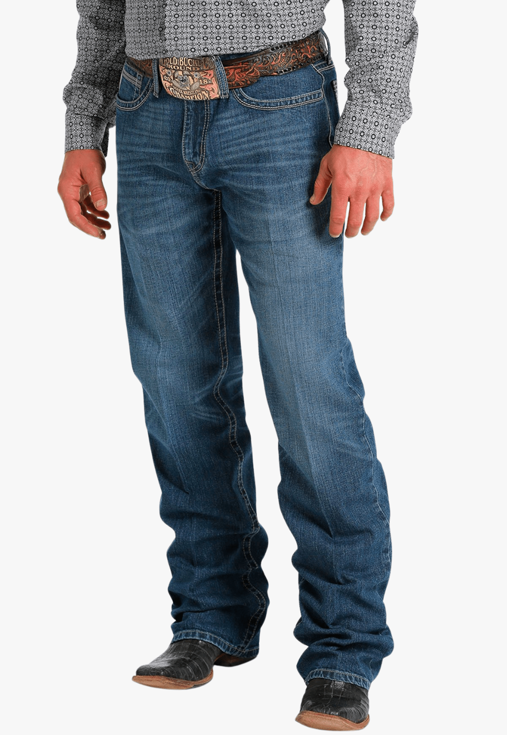 Cinch CLOTHING-Mens Jeans Cinch Mens Grant Relaxed Bootcut Jean