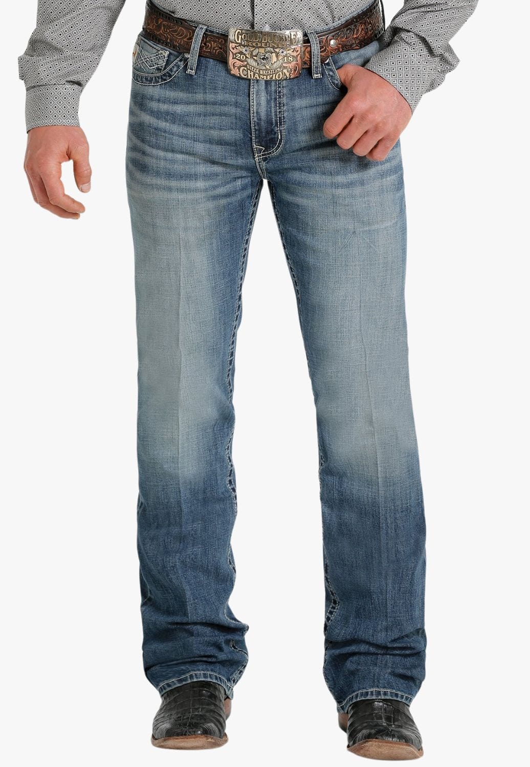 Cinch CLOTHING-Mens Jeans Cinch Mens Ian Slim Fit Jean