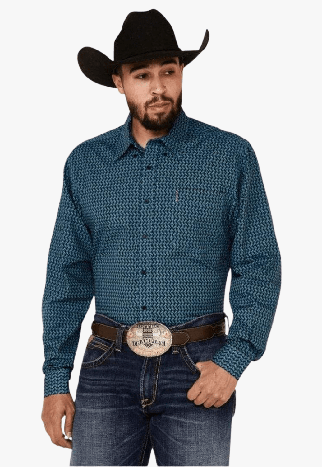 Cinch CLOTHING-Mens Long Sleeve Shirts Cinch Mens Long Sleeve Shirt