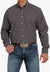 Cinch CLOTHING-Mens Long Sleeve Shirts Cinch Mens Plaid Button Down Long Sleeve Shirt