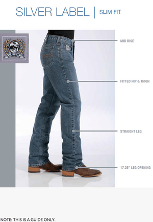 Cinch CLOTHING-Mens Jeans Cinch Mens Silver Label Jean