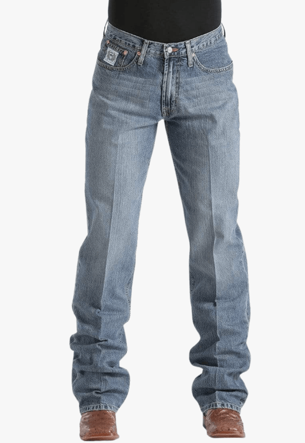 Cinch Men's Ian Western Bootcut Jeans Indigo 26W x 36L at