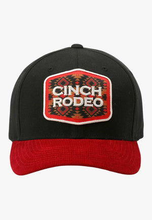 Cinch HATS - Caps S/M / Black Cinch Mens Rodeo Flexfit Cap