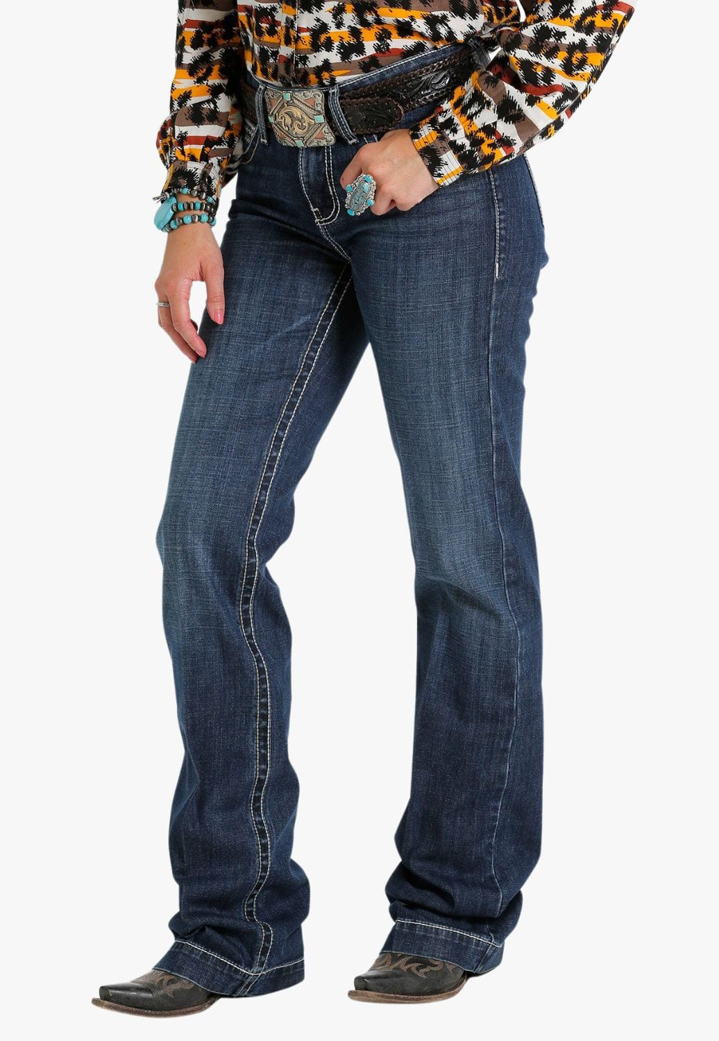 CC Magie Mid Rise Trouser Jean Dark Wash Jean | WOMENS JEANS |  FREDERICKSBURG – Yee Haw Ranch Outfitters
