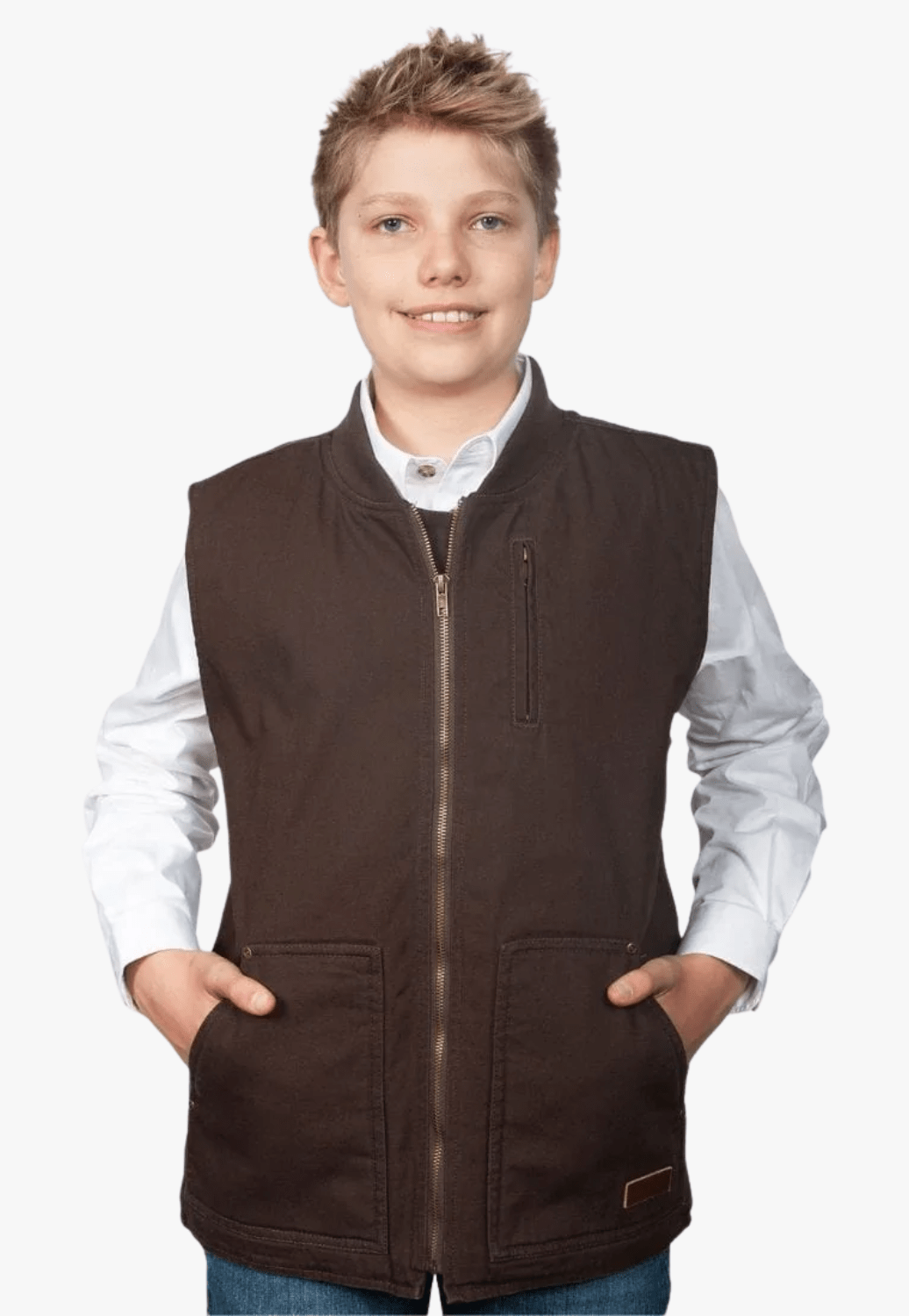 Just Country CLOTHING-Boys Jackets Just Country Junior Diamantina Vest