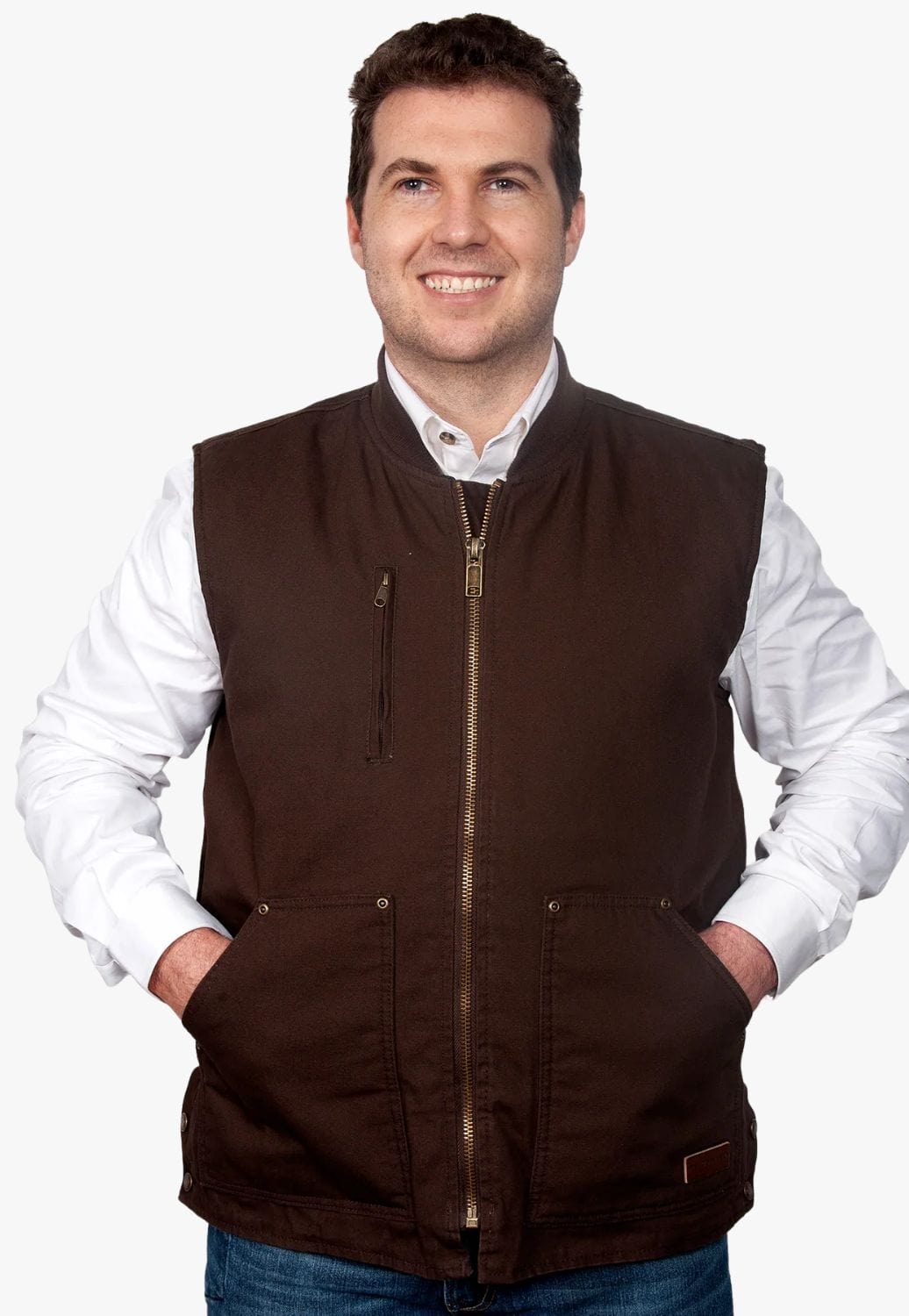 Just Country CLOTHING-Mens Vests Just Country Mens Diamantina Vest