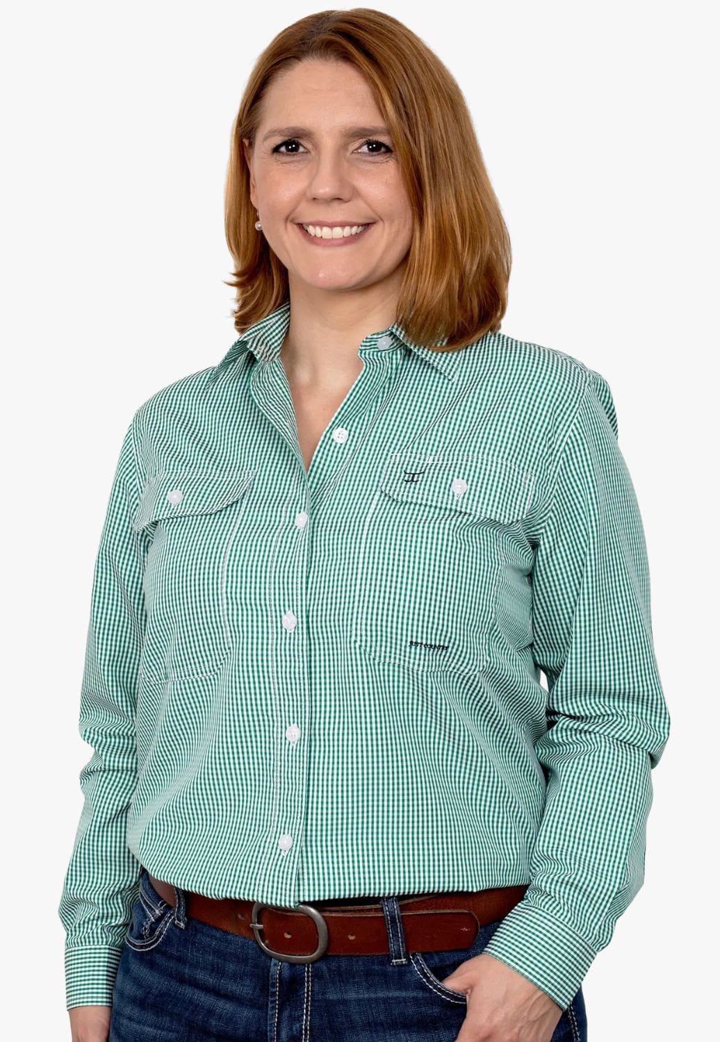 Just Country CLOTHING-Womens Long Sleeve Shirts Just Country Womens Abbey Long Sleeve Shirt