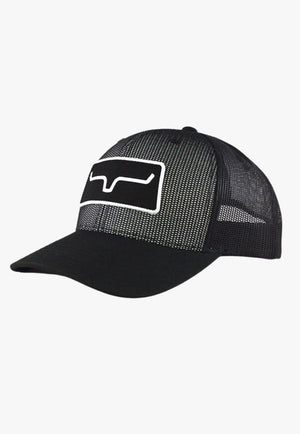 Kimes Ranch HATS - Caps Black Kimes Ranch All Mesh Trucker Cap