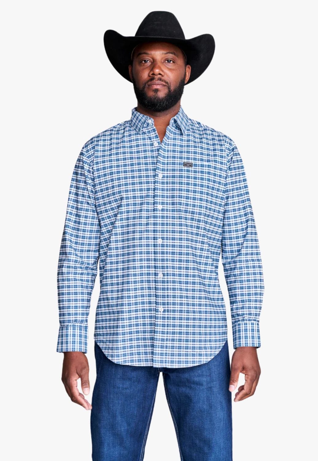 Kimes Ranch CLOTHING-Mens Long Sleeve Shirts Kimes Ranch Mens Toas Plaid Long Sleeve Shirt