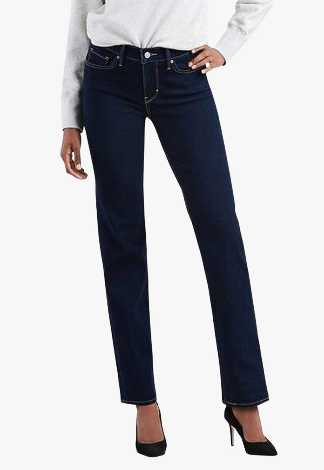 Levi straight 2025 women's jeans