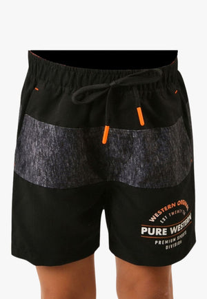 Pure Western CLOTHING-Boys Shorts Pure Western Boys Louis Board Shorts