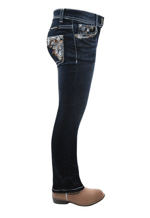 Pure Western CLOTHING-Girls Jeans Pure Western Girls Anjelica Jean