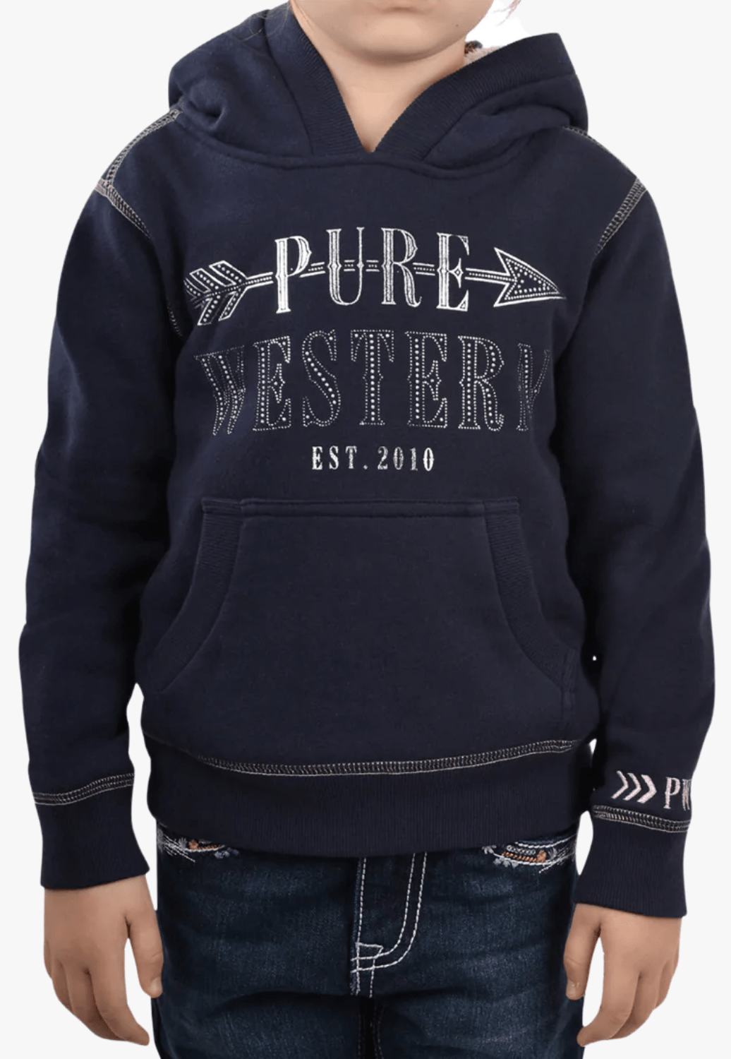 Pure Western CLOTHING-Girls Pullovers Pure Western Girls Ginger Hoodie