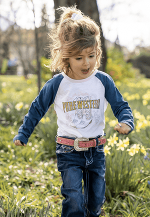 Pure Western CLOTHING-Girls T-Shirts Pure Western Girls Jackie T-Shirt