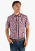 Pure Western CLOTHING-Mens Long Sleeve Shirts Pure Western Mens Edward Short Sleeve Shirt