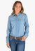 Pure Western CLOTHING-Womens Long Sleeve Shirts Pure Western Womens Adriana Long Sleeve Shirt