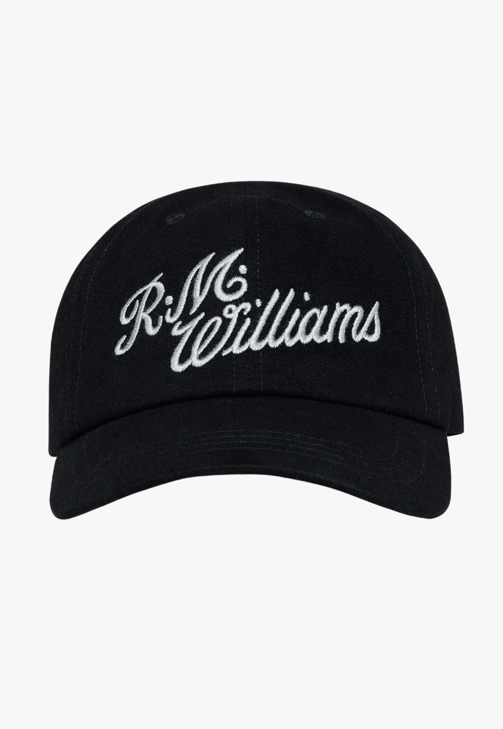R.M. Williams HATS - Caps Black/Silver RM Williams Script Cap