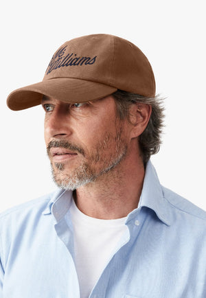 R.M. Williams HATS - Caps Brown/Navy RM Williams Script Cap