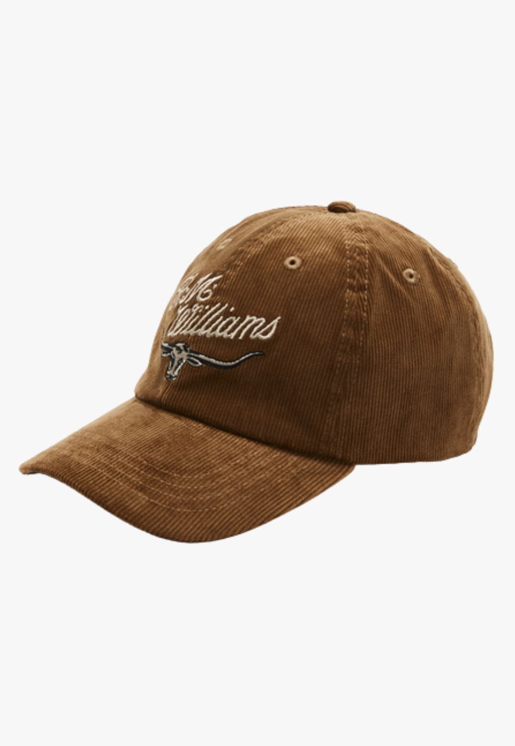 R.M. Williams HATS - Caps Brown R.M. Williams Corduroy Longhorn Cap