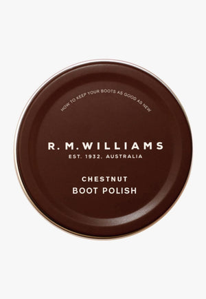 R.M. Williams FOOTWEAR - Shoe Care Polish Chestnut RM Williams Stockmans Boot Polish 70ml