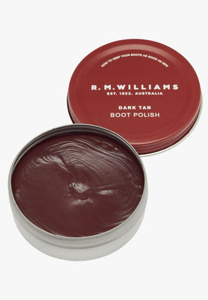 R.M. Williams FOOTWEAR - Shoe Care Polish Dark Tan RM Williams Stockmans Boot Polish 70ml