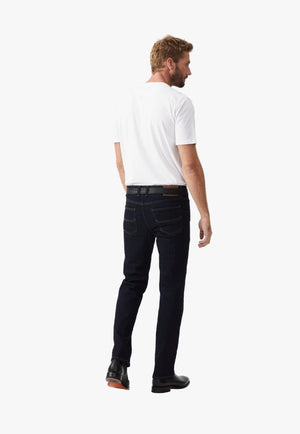 R.M. Williams CLOTHING-Mens Jeans RM Williams Mens Linesman Stretch Denim Jean Slim Fit